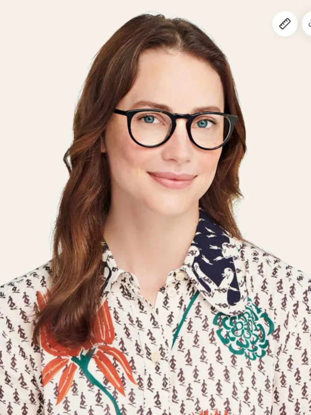 Warby Parker Haskell 200 Whiskey Tortoise Eyeglasses Frame w/ Case 49-22-145